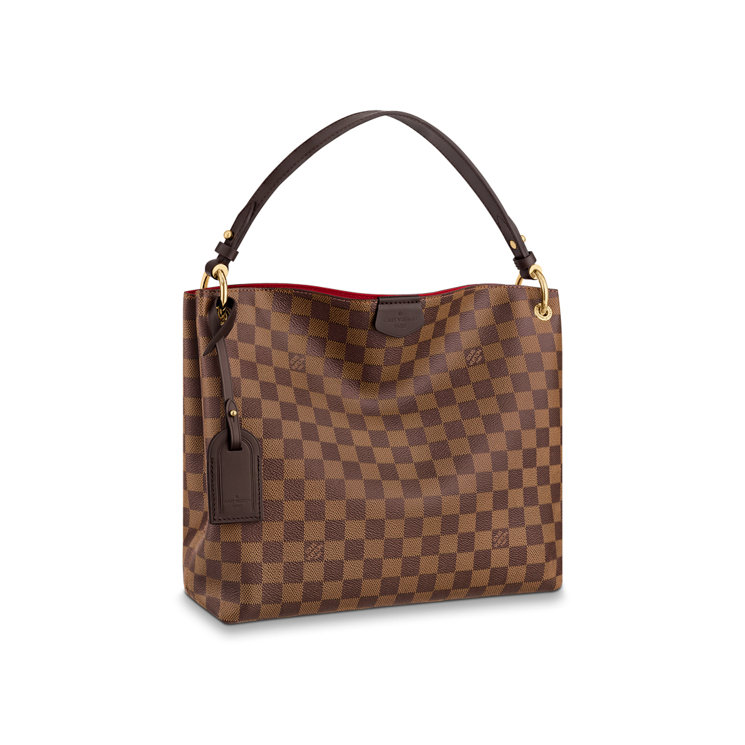 Louis Vuitton GRACEFUL PM Handbag Damier Ebene N44044